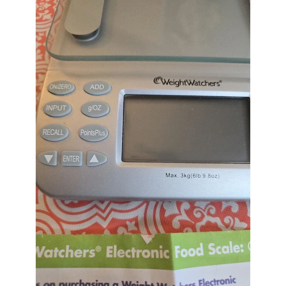 Weight Watchers Electronic Food Scale‎ with Points Plus Values